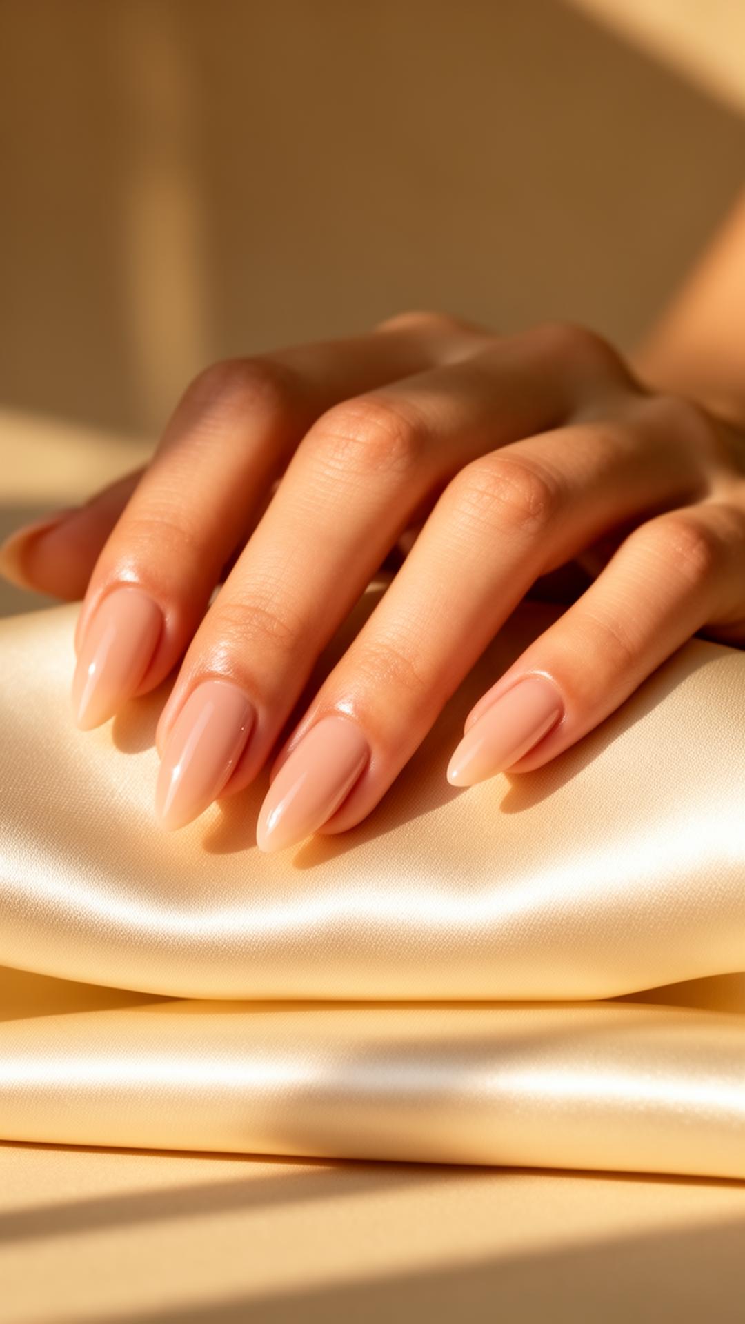 Elegant manicured hands holding a ceramic cup at Malibu Nails Plano